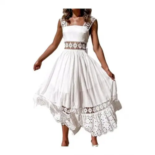 vestido branco festa noiva entremeio renda