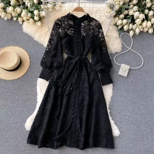vestido de festa renda bordada det artesanais luxo s medidas