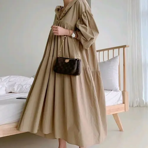 Vestido Longo Amplo Plus Size Luxo G4
