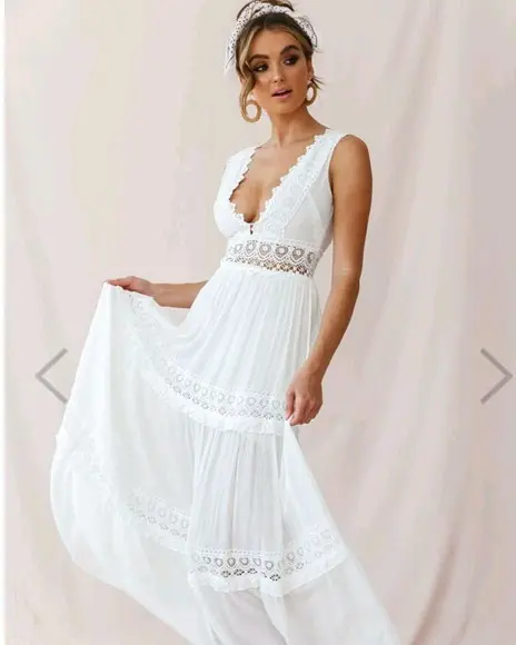 vestido longo branco pré wedding noiva