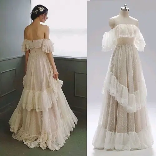 Vestido Longo de Noiva Casamento Festa