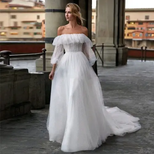 vestido longo rendas tule festa noiva pre wedding