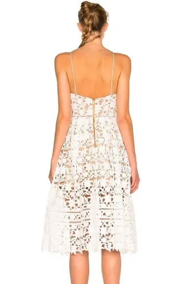 Vestido Noiva Civil Renda Guipir Prewedding