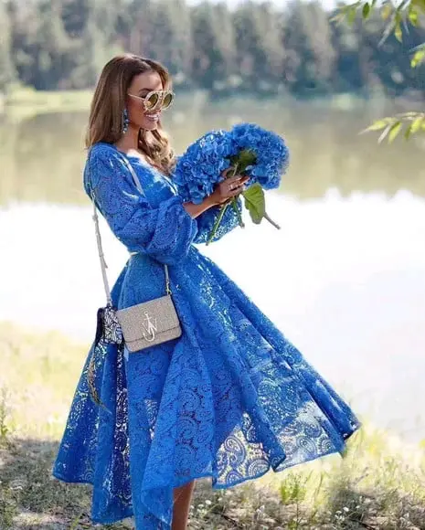 vestido renda bordado rechilieu det artesanais festa