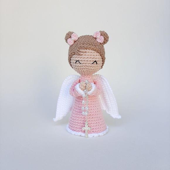 Anjinha da guarda de crochê Amigurumi