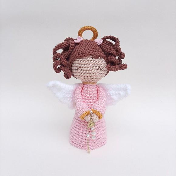 Anjinha da guarda de crochê Amigurumi