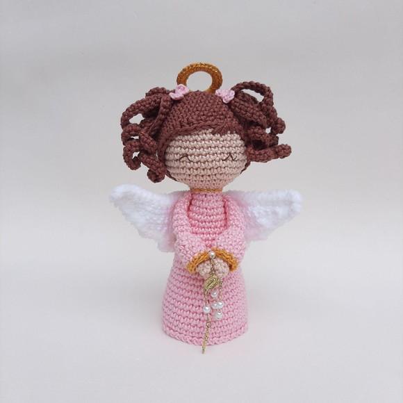 Anjinha da guarda de crochê Amigurumi