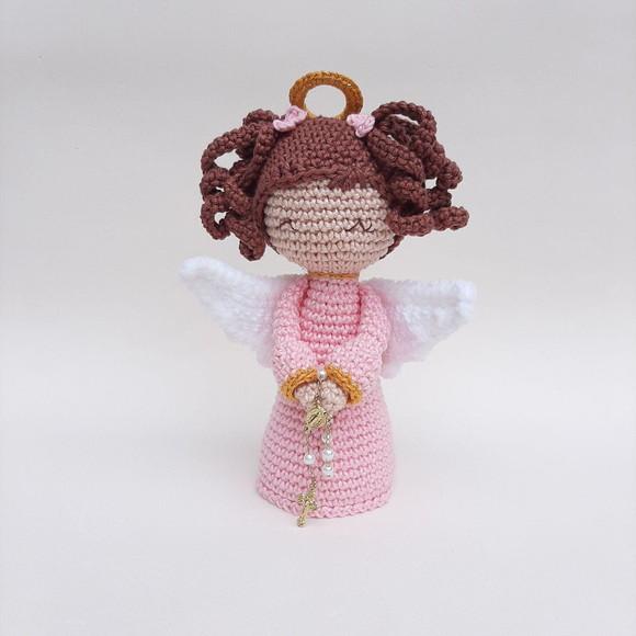 Anjinha da guarda de crochê Amigurumi