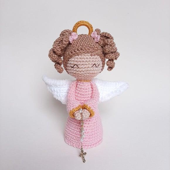 Anjinha da guarda de crochê Amigurumi