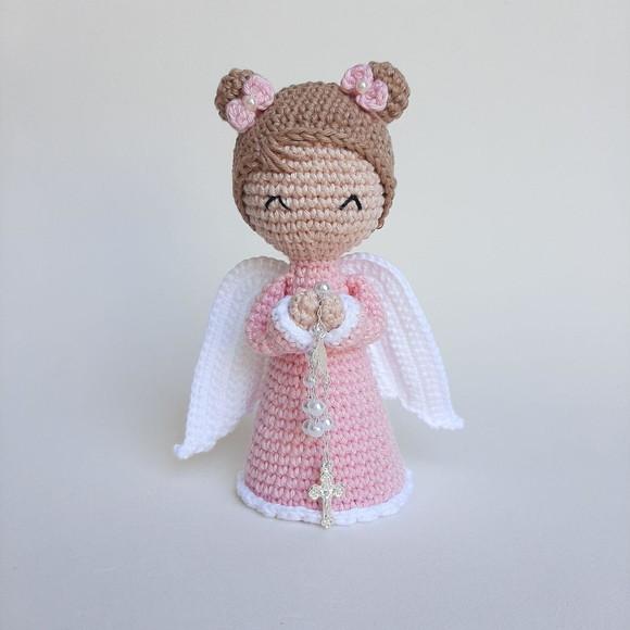 Anjinha da guarda de crochê Amigurumi