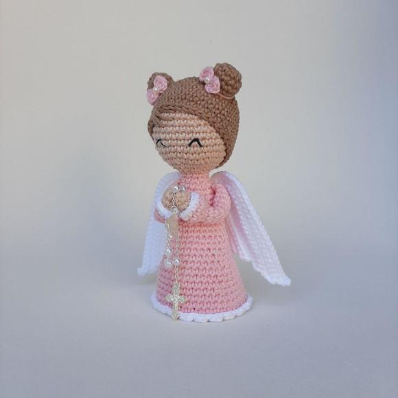 Anjinha da guarda de crochê Amigurumi