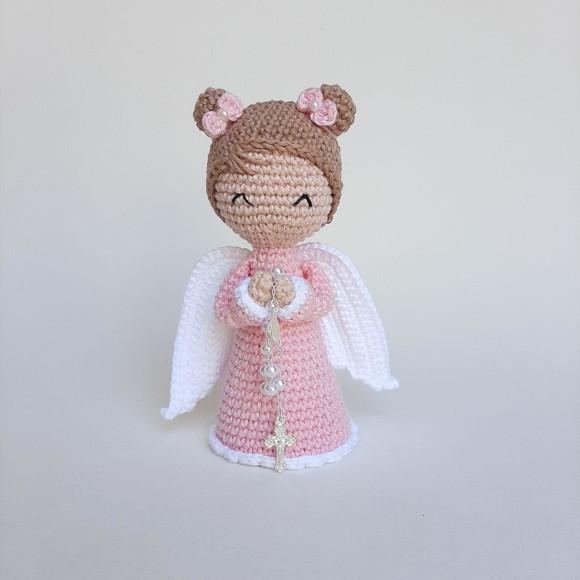 Anjinha da guarda de crochê Amigurumi