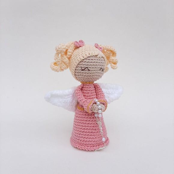 Anjinha da Guarda de Crochê Amigurumi