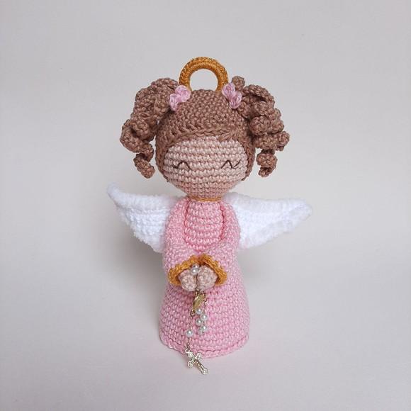 Anjinha da guarda de crochê Amigurumi