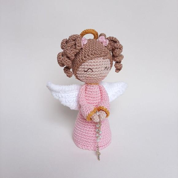 Anjinha da guarda de crochê Amigurumi