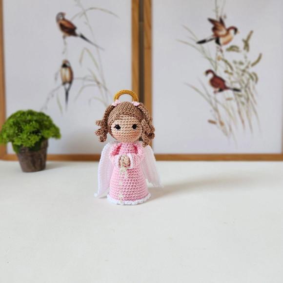 Anjinha da Guarda de Crochê Amigurumi