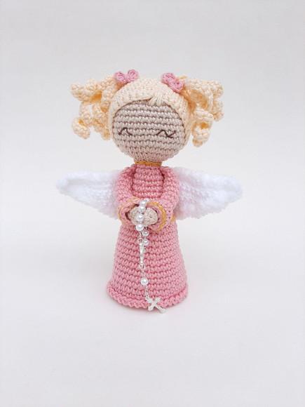 Anjinha da Guarda de Crochê Amigurumi