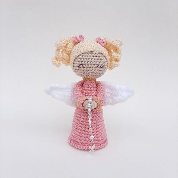 Anjinha da Guarda de Crochê Amigurumi