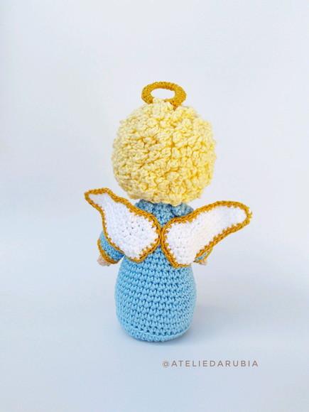 Anjinho da Guarda de crochê Amigurumi