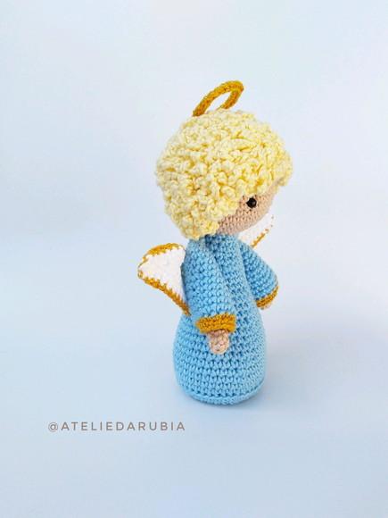 Anjinho da Guarda de crochê Amigurumi