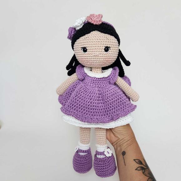 Boneca de Crochê Amigurumi