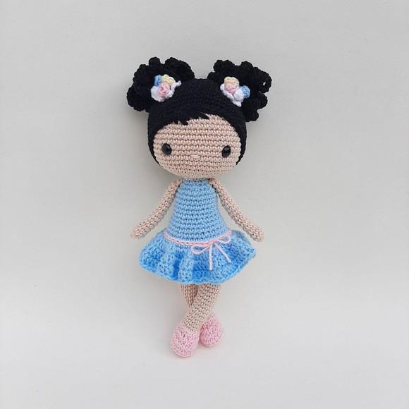 Boneca de Crochê Amigurumi
