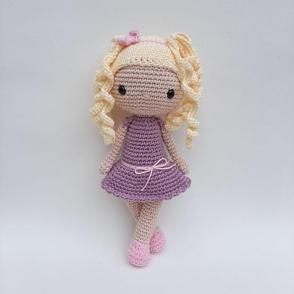 Boneca De Crochê Amigurumi