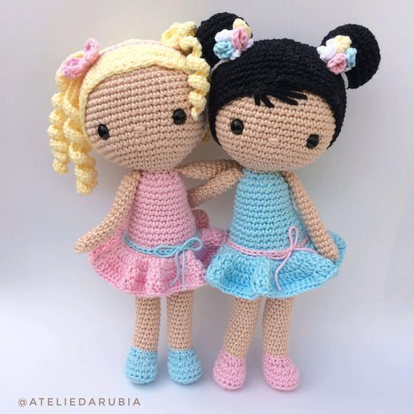 Boneca de Crochê Amigurumi