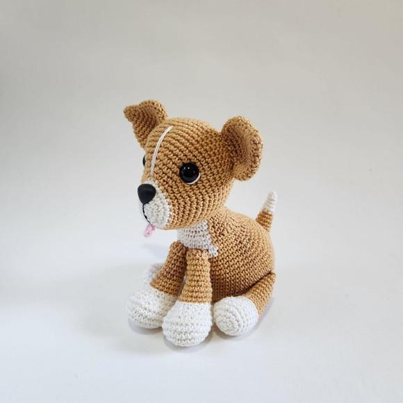 Cachorro Caramelo Amigurumi Crochê