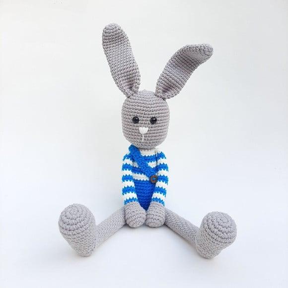 Coelhinho De Crochê Amigurumi