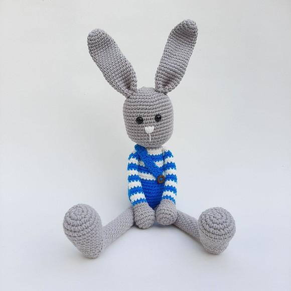 Coelhinho De Crochê Amigurumi