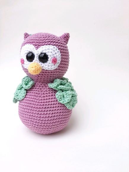 Coruja Amigurumi crochê