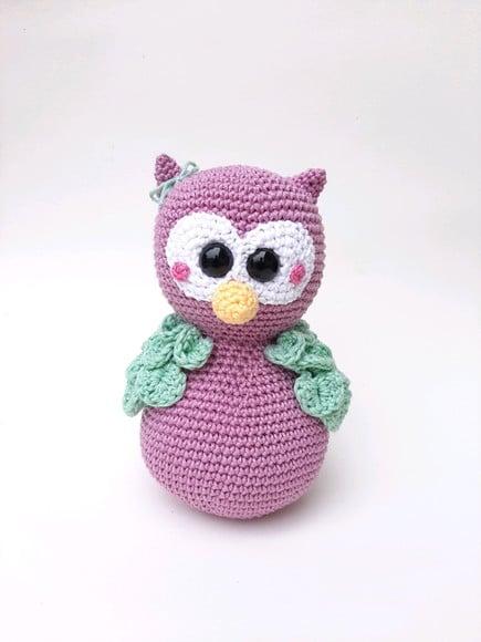 Coruja Amigurumi crochê