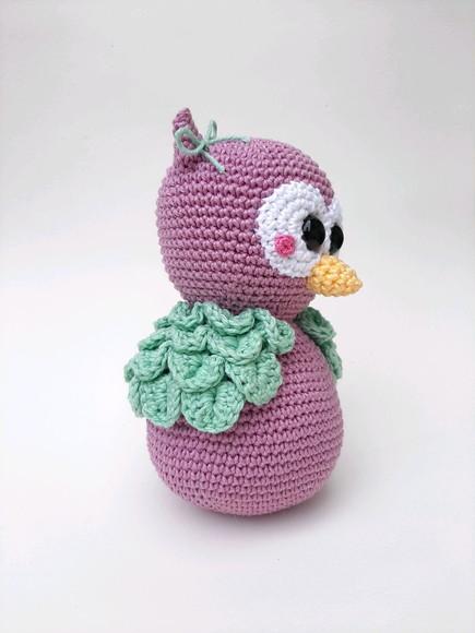 Coruja Amigurumi crochê