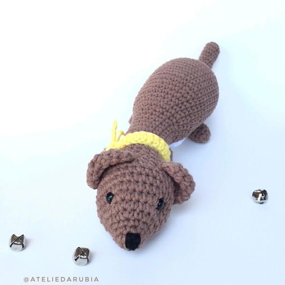 Furão Amigurumi Crochê