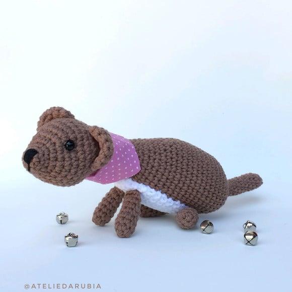 Furão Amigurumi Crochê