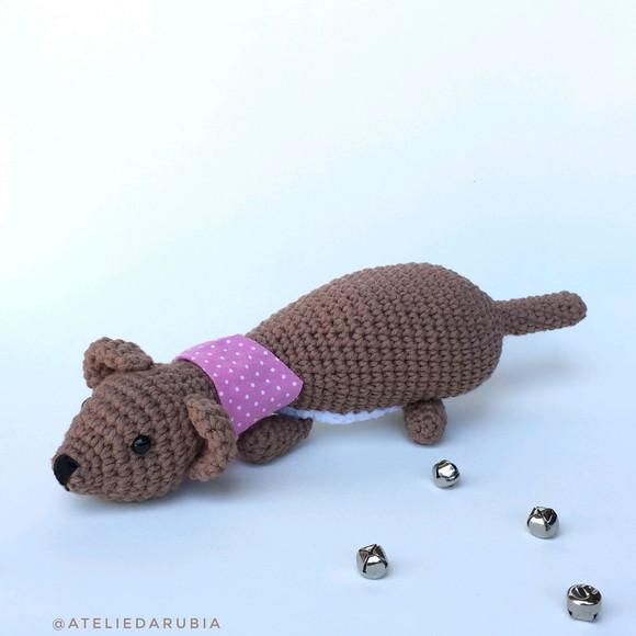 Furão Amigurumi Crochê