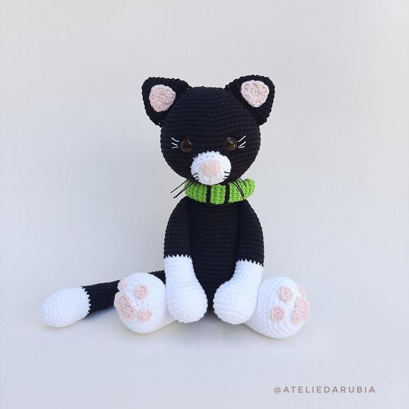 Gato de Crochê Amigurumi