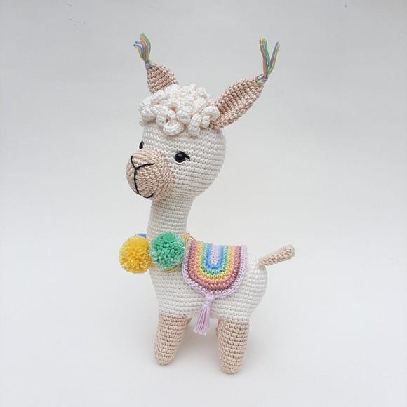 Lhama De Crochê Amigurumi
