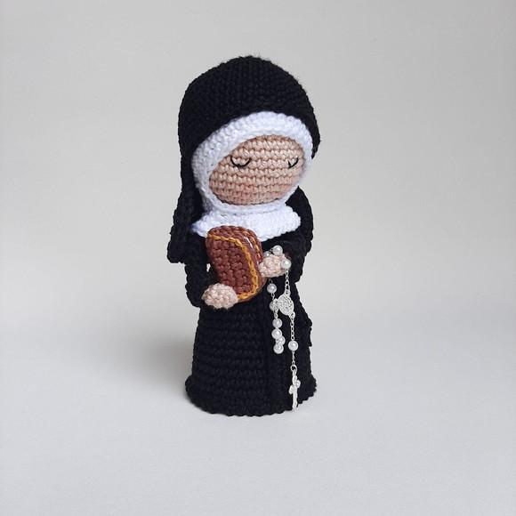 Madre Paula Crochê Amigurumi Santinha