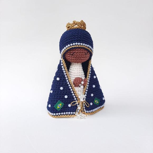 Nossa Senhora Aparecida Crochê Amigurumi