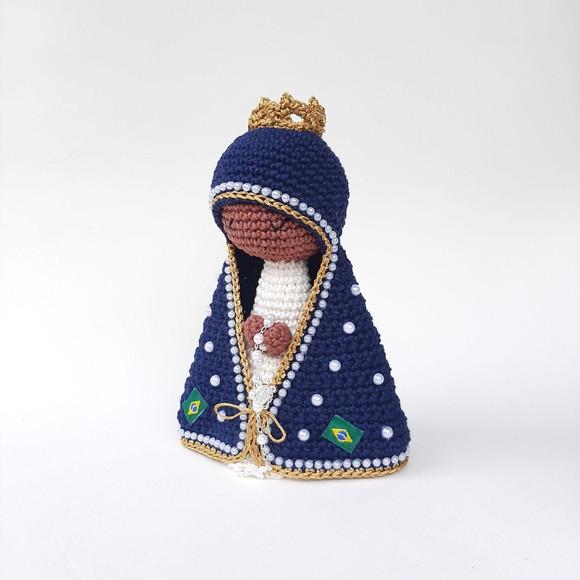 Nossa Senhora Aparecida Crochê Amigurumi