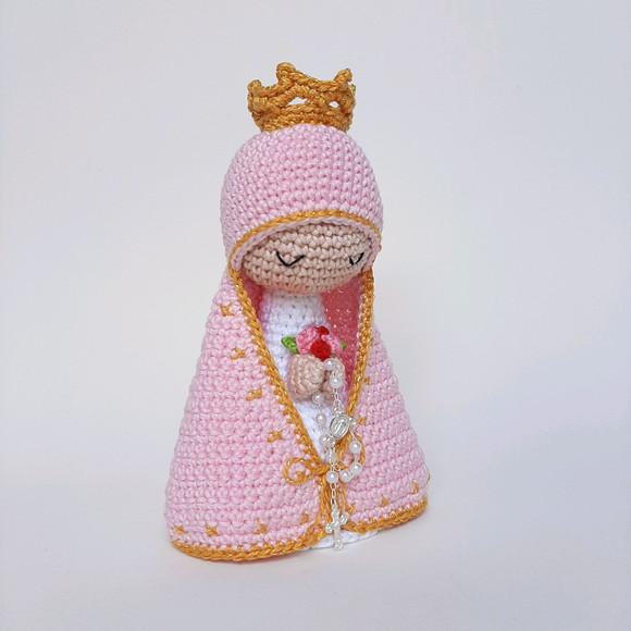 Nossa Senhora Aparecida Crochê Amigurumi
