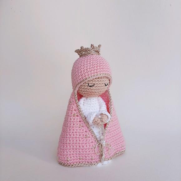 Nossa Senhora Aparecida Crochê Amigurumi