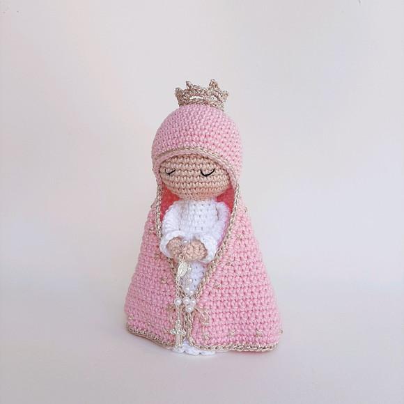 Nossa Senhora Aparecida Crochê Amigurumi