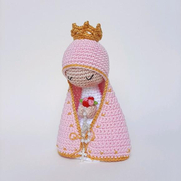 Nossa Senhora Aparecida Crochê Amigurumi
