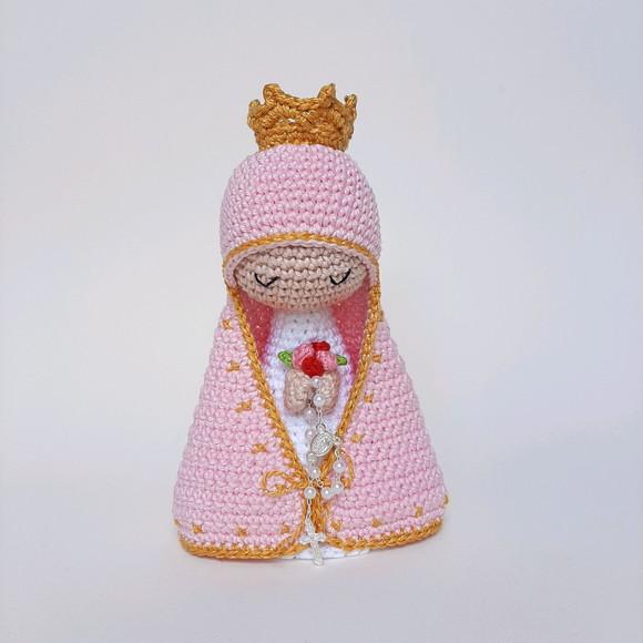 Nossa Senhora Aparecida Crochê Amigurumi