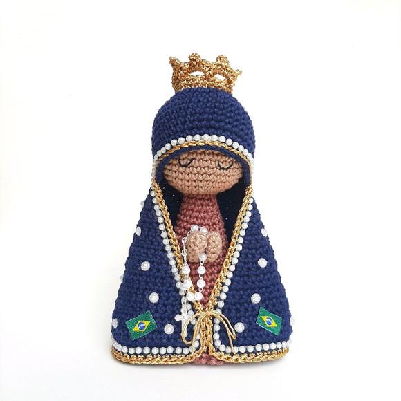 Nossa Senhora Aparecida Crochê Amigurumi