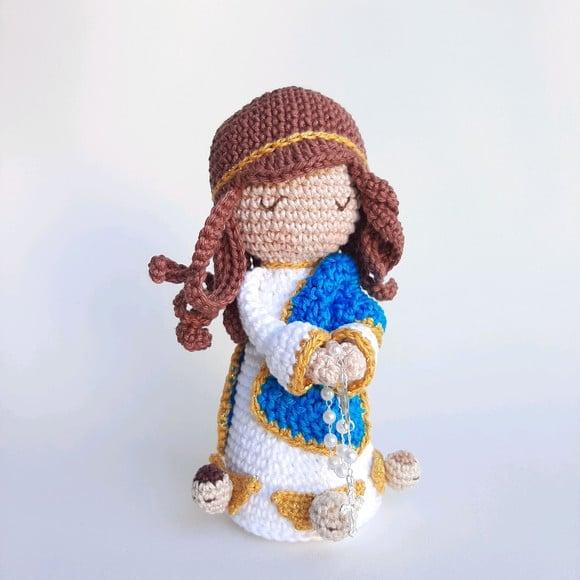 Nossa Senhora da Conceição Crochê Amigurumi