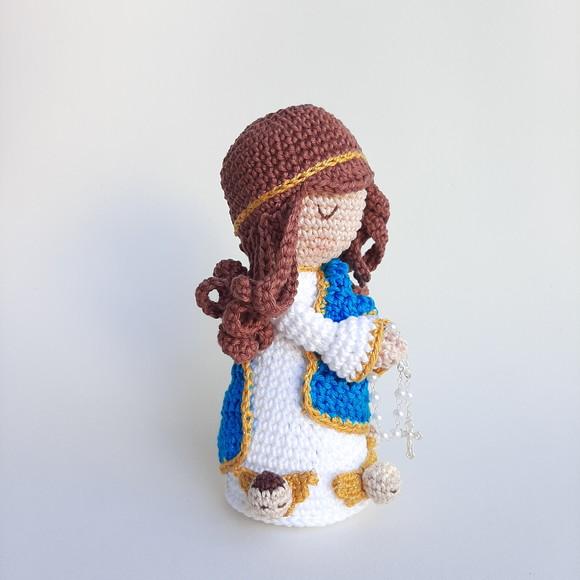 Nossa Senhora da Conceição Crochê Amigurumi